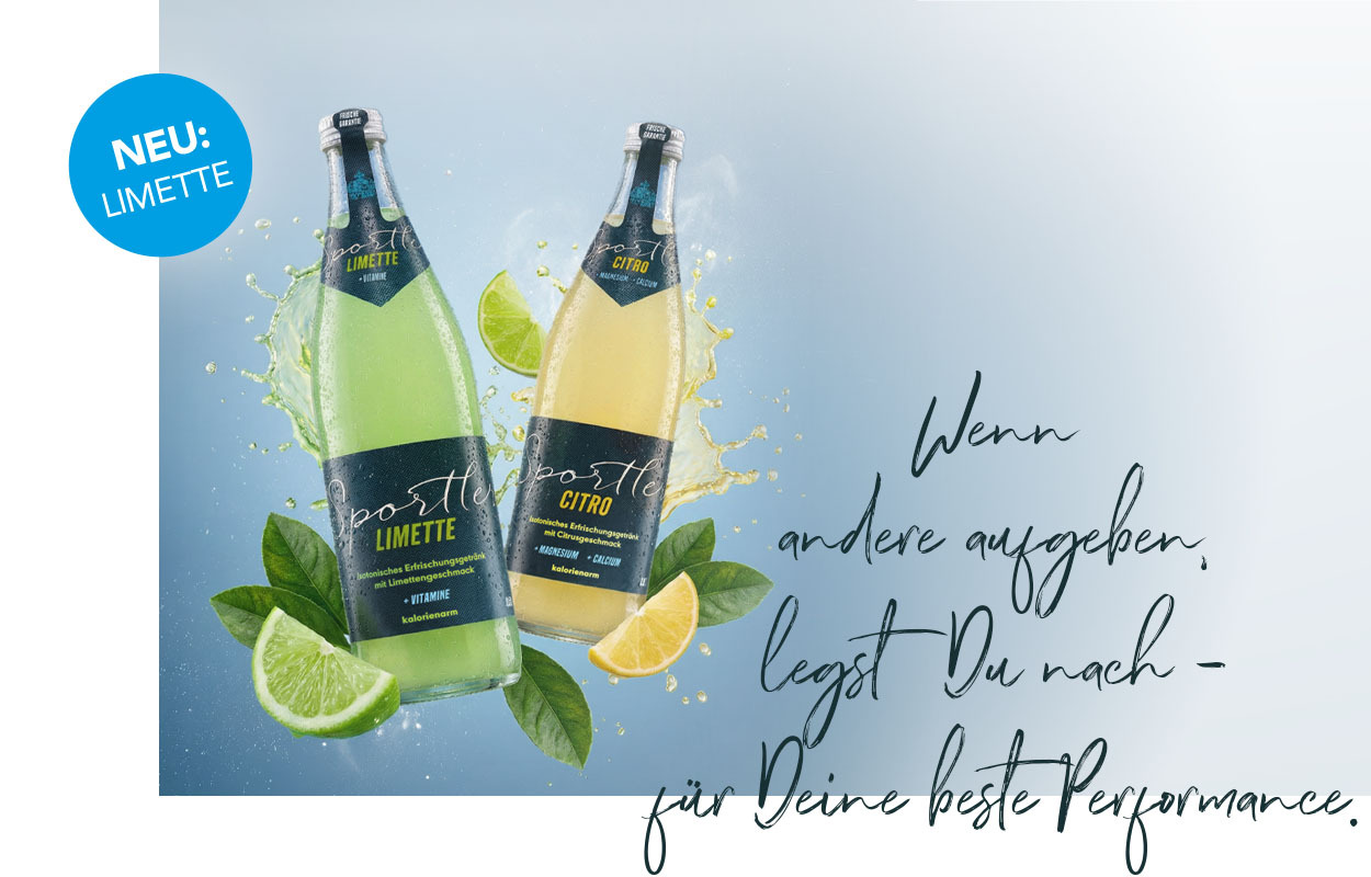 Für Deine beste Performance.  