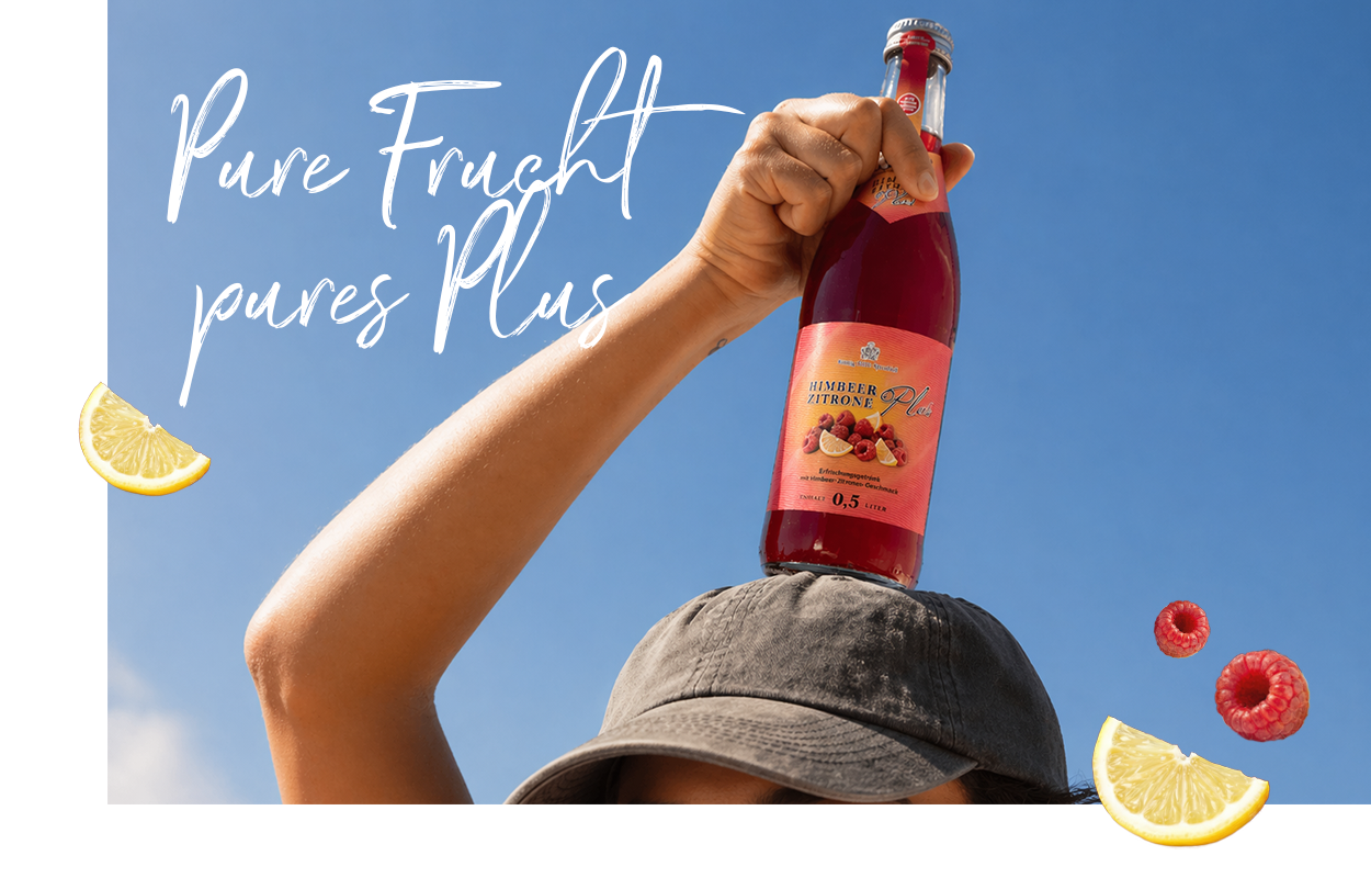 Wenn Himbeer auf Zitrone trifft  